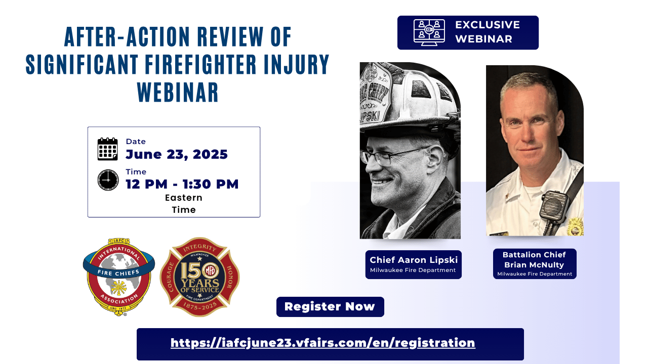 After-Action Review of Firefighter Injury - Lipski webinar